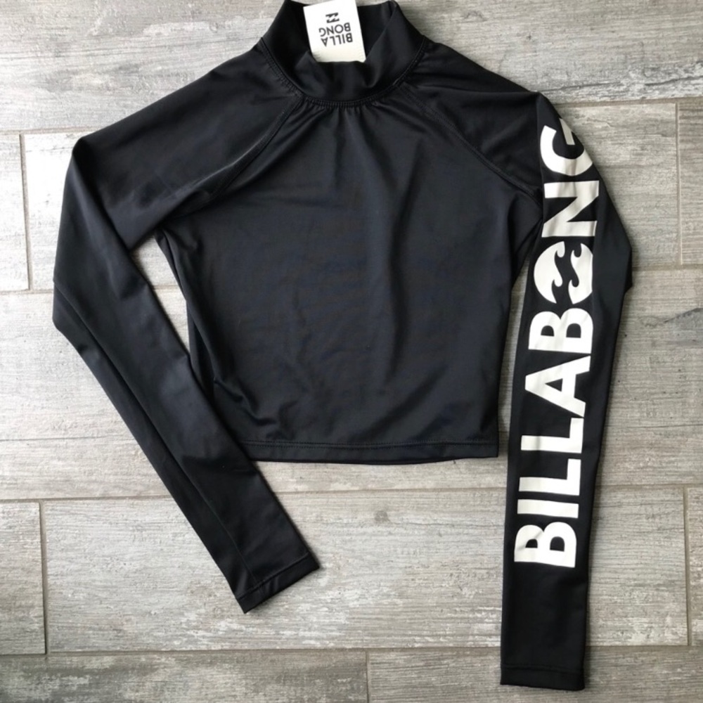 π₯π₯BILLABONG - CROPPED LS RASHGAURD TOPπ₯π₯ - Picture 2 of 5